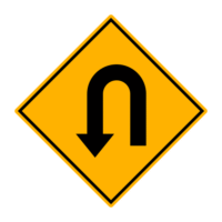Warning Hairpin Turn 001